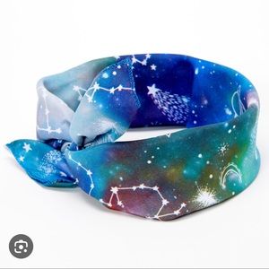 Zodiac Bandanna, Galaxy Bandanna, Celestial Bandanna